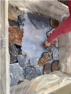 Multicolor Flagstone Walling,Split Face Wall Stone