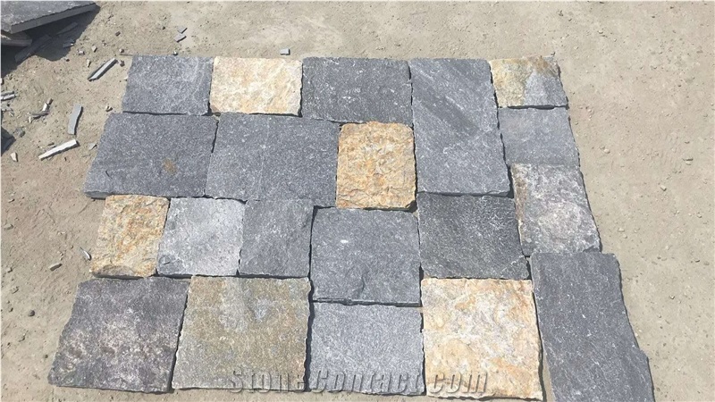 Quartzite Facade Wall Stone, Natural Split Wall Stone
