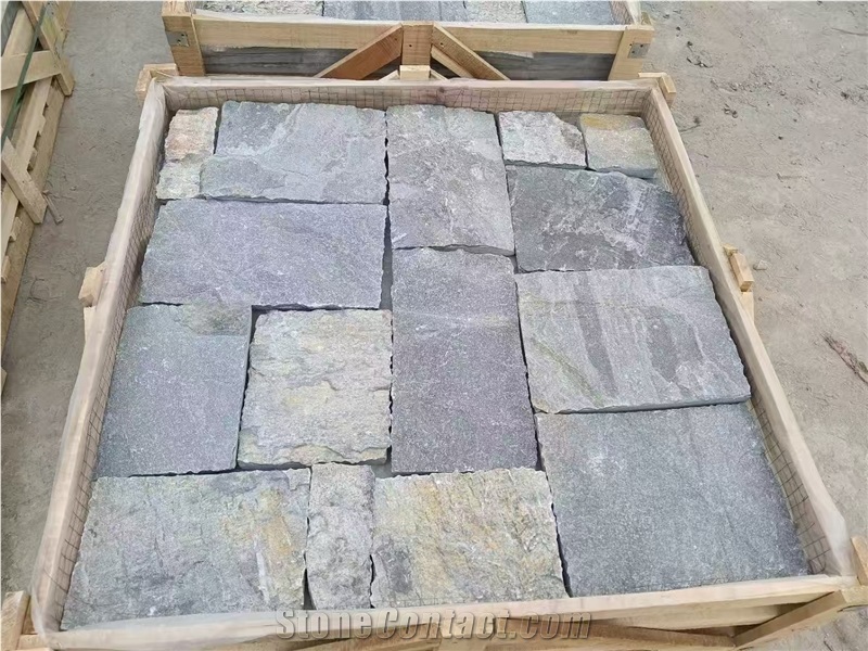 Quartzite Facade Wall Stone, Natural Split Wall Stone