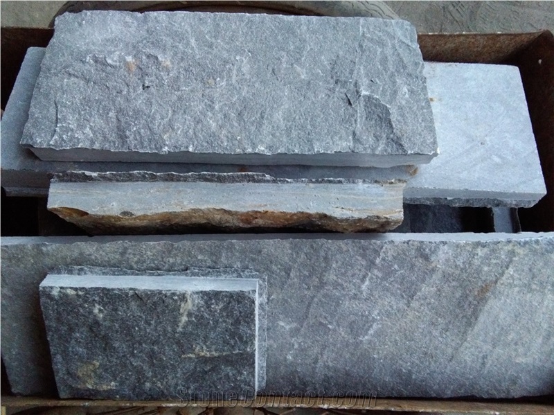 Quartzite Facade Wall Stone, Natural Split Wall Stone