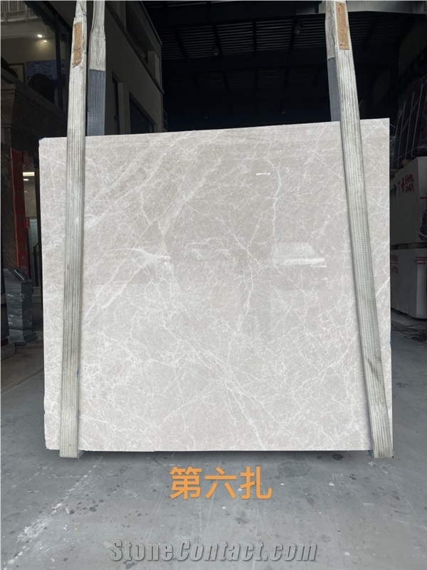 Agora Beige Marble Slab Tiles