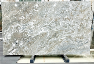 Calacata Avalanche White Marble Slab Tiles