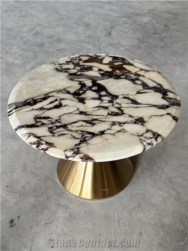 Calacatta Viola Side Table