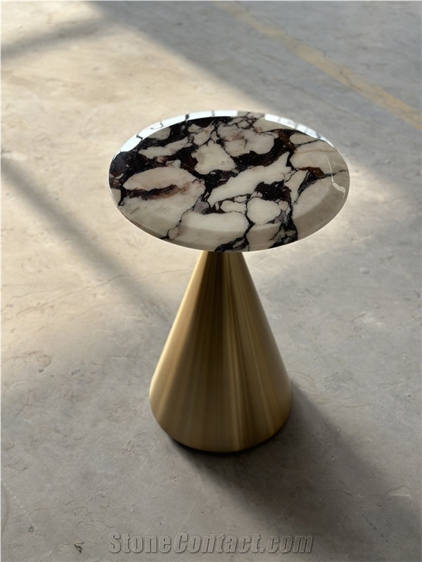 Calacatta Viola Side Table
