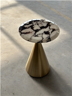 Calacatta Viola Side Table