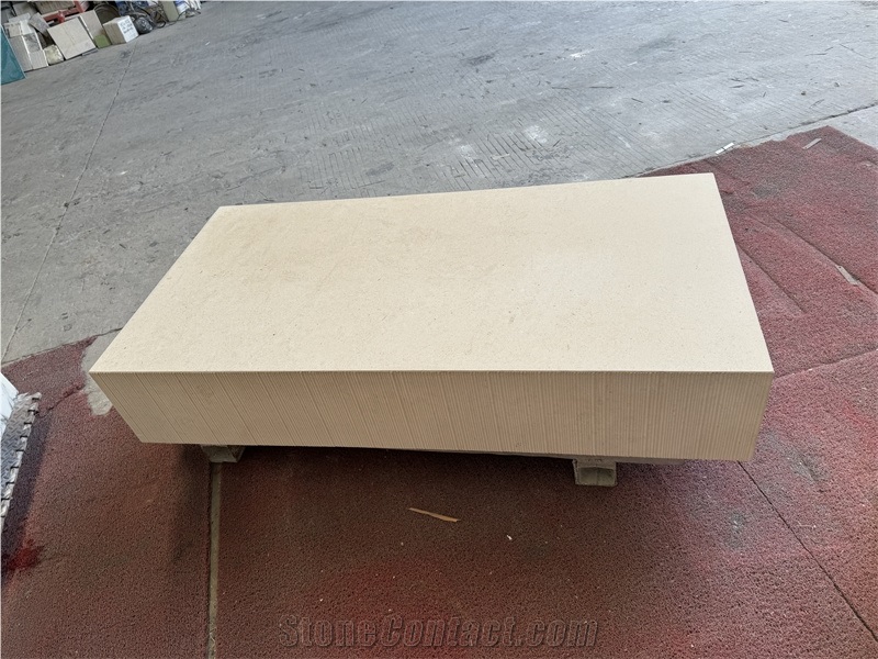 Jura Beige Limestone Low Height Coffee Table