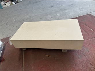 Jura Beige Limestone Low Height Coffee Table