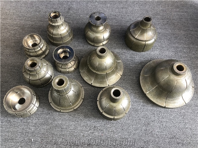 Diamond Electroplating Sintering Wheel (Edge Grinding Wheel)