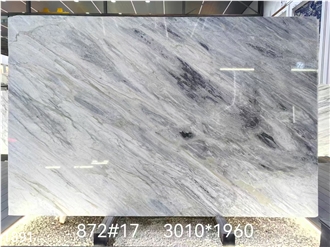 Arabescato Romano Quartzite Slabs Bianco White Stone Tile