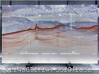 Blue Lagoon Quartzite Slabs Azul Imperial Grand Skylight