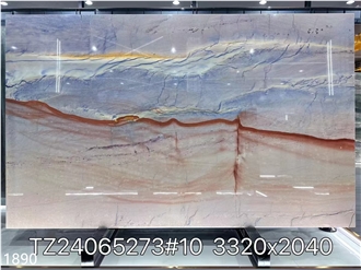 Blue Lagoon Quartzite Slabs Azul Imperial Grand Skylight