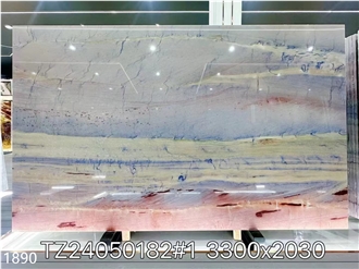 Blue Lagoon Quartzite Slabs Azul Imperial Grand Skylight
