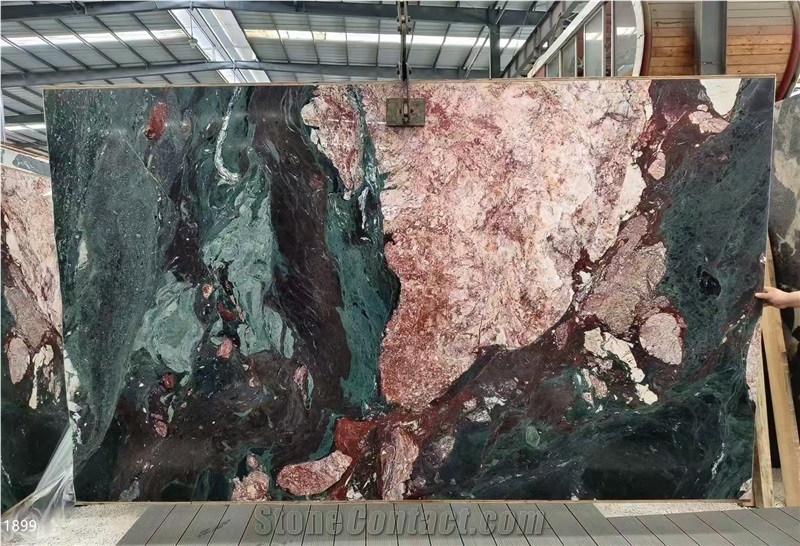 Marbre Les Quatre Saisons Marble Slabs Four Seasons Spring