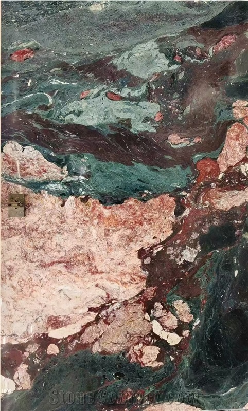 Marbre Les Quatre Saisons Marble Slabs Four Seasons Spring
