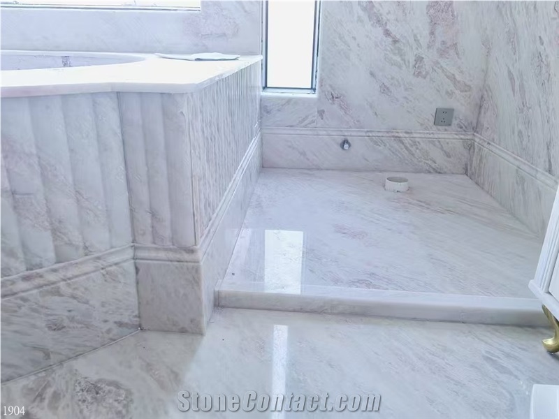 Namibian Rose Marble Slabs Desert Rose Pink Stone Tile