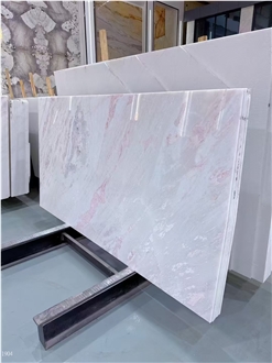 Namibian Rose Marble Slabs Desert Rose Pink Stone Tile