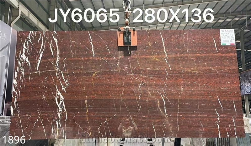 Rosso Francia Classico Marble Slabs Francia Languedoc Red