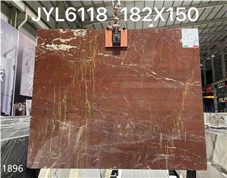 Rosso Francia Classico Marble Slabs Francia Languedoc Red