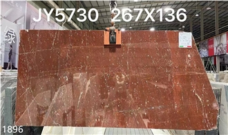 Rosso Francia Classico Marble Slabs Francia Languedoc Red