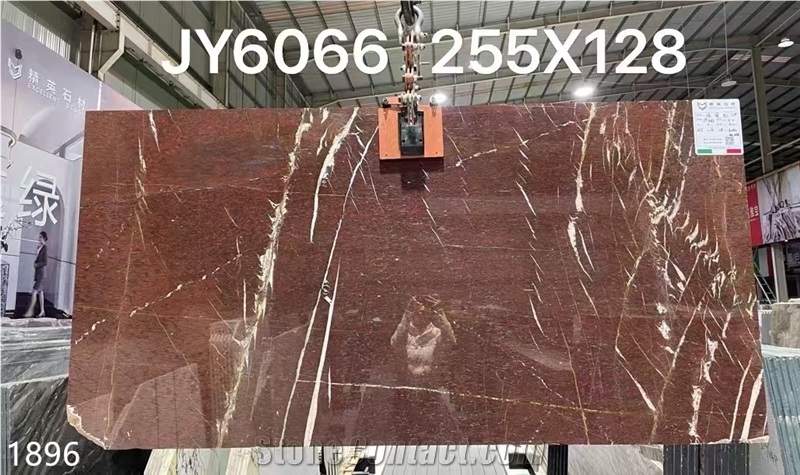 Rosso Francia Classico Marble Slabs Francia Languedoc Red