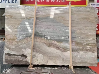 Santorini Quartzite Slabs Tiles Giallo Gold Stone Floor Use