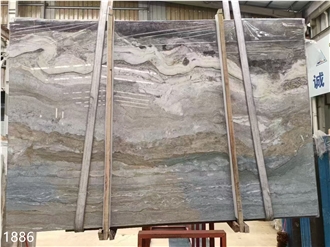 Santorini Quartzite Slabs Tiles Giallo Gold Stone Floor Use