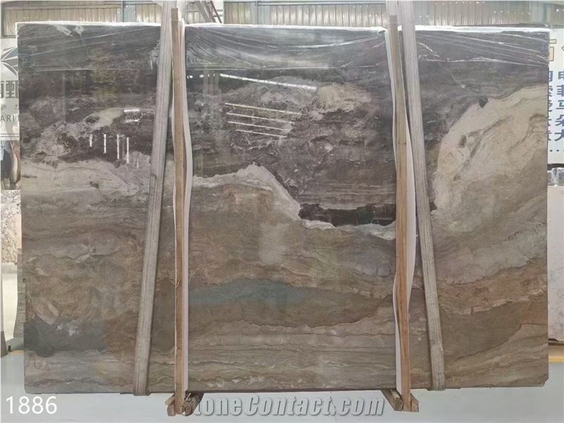 Santorini Quartzite Slabs Tiles Giallo Gold Stone Floor Use