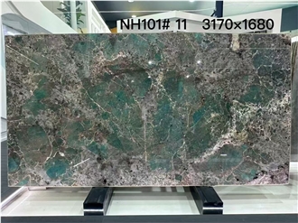 Amazon Green / River Drifting  Quartzite Slabs