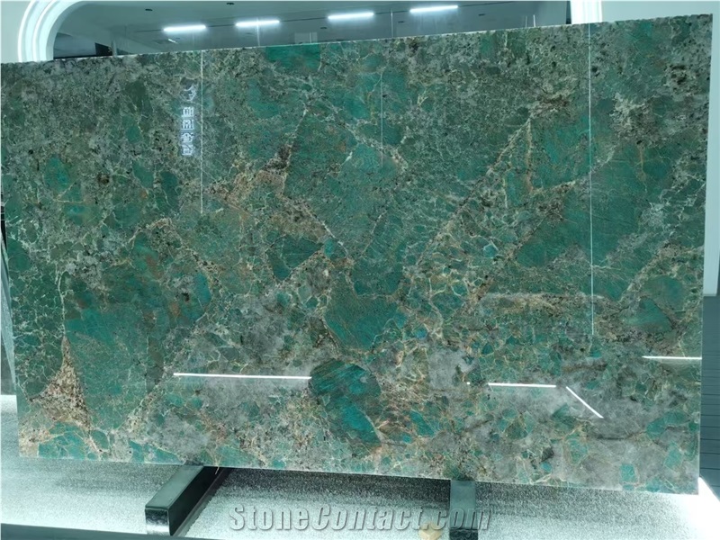 Amazon Green / River Drifting  Quartzite Slabs
