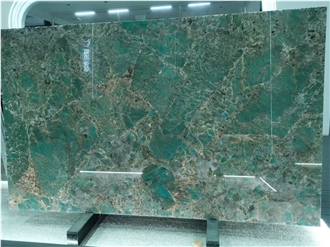 Amazon Green / River Drifting  Quartzite Slabs