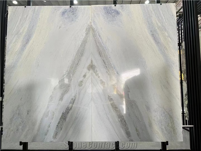 Blue Crystal / Summer Night Sky Marble Slabs
