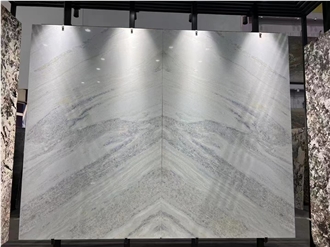 Blue Crystal / Summer Night Sky Marble Slabs