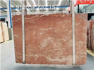 Coral Red Rosso Alicante Marble Slabs