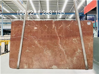 Coral Red Rosso Alicante Marble Slabs