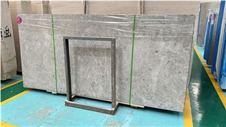 Fatty Grey/Shallow Bottom Cloud Dora Grey Marble Slabs