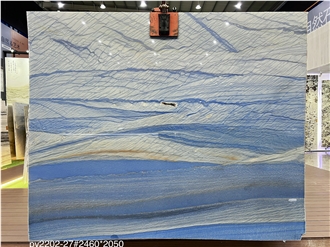 Grand Cloud Sky/Amazon River  Quartzite Slabs
