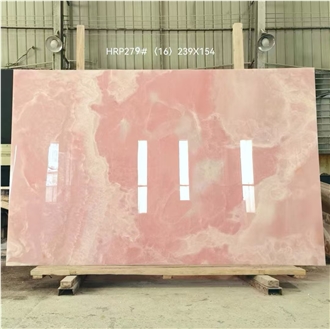 Pink Onyx / Romance Onyx Slabs