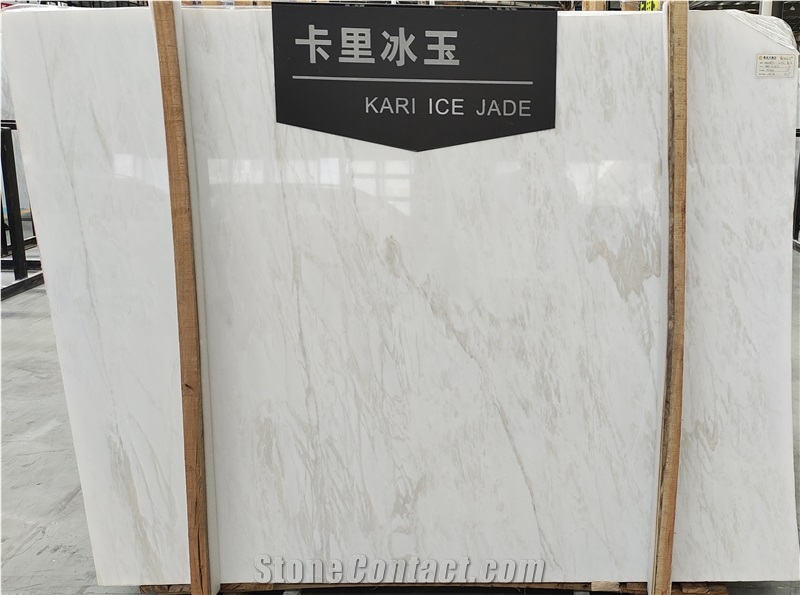 Royal Feathers / Karry Ice Jade Marble Slabs
