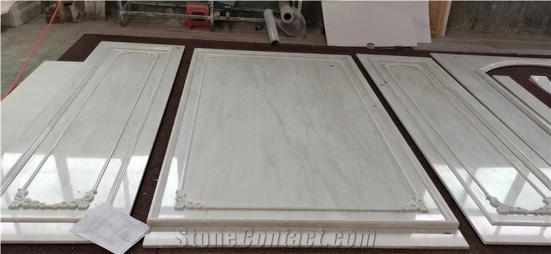 Royal Feathers / Karry Ice Jade Marble Slabs