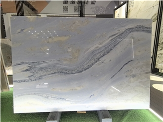 The Blue Sky And White Clouds  Marble Slabs