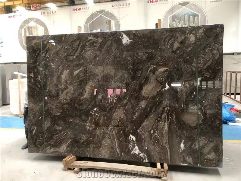 Venice Brown / Seine River Stone Marble Slabs