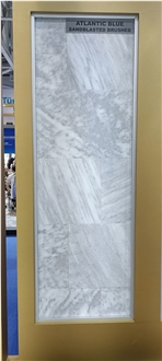 Atlantic Blue Marble Sandblasted And Brushed Slabs And Tiles