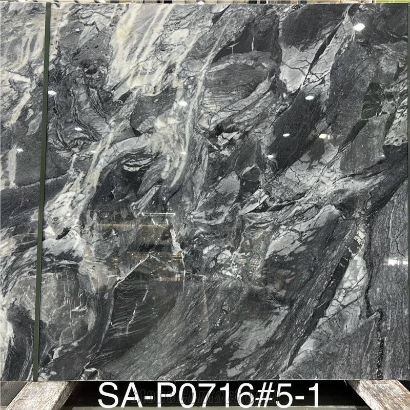 Hilton Grey Marble Floor Tile