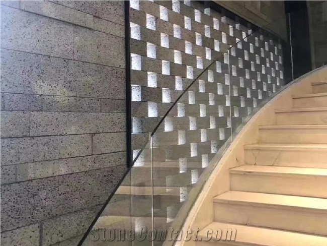 Moon Surface Basalt Floor Tile