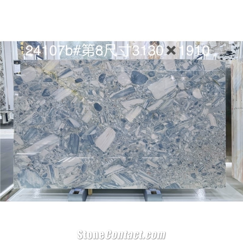 Natural Cocada Blue Quartzite Slabs