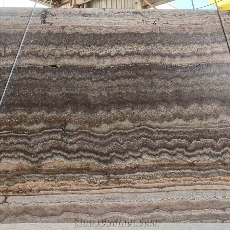 Persian Silver Gray Travertine Slabs, Wall Tiles