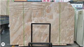 Polished Breccia Oniciata Marble Slabs