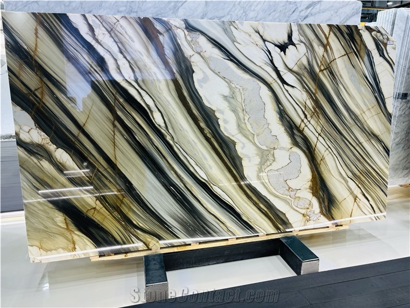 Polished Calacatta Oyster Marble Slabs