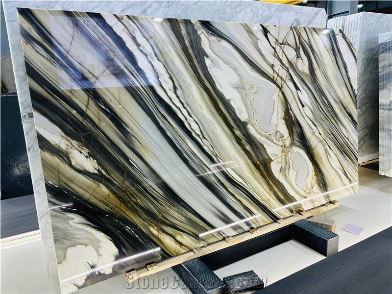 Polished Calacatta Oyster Marble Slabs