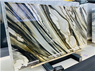 Polished Calacatta Oyster Marble Slabs